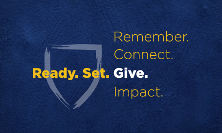 Remember. Connect. Impact. Ready. Set. Give.